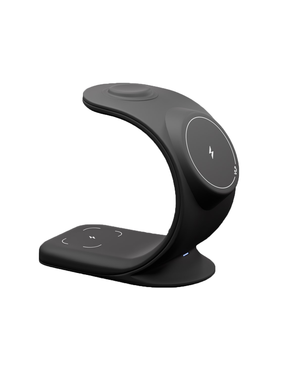 Беспроводное зарядное устройство VLP Powerstand 3in1 чёрный