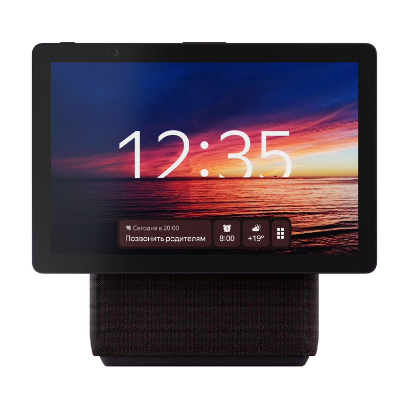 Умная колонка Яндекс Станция Дуо Макс красный