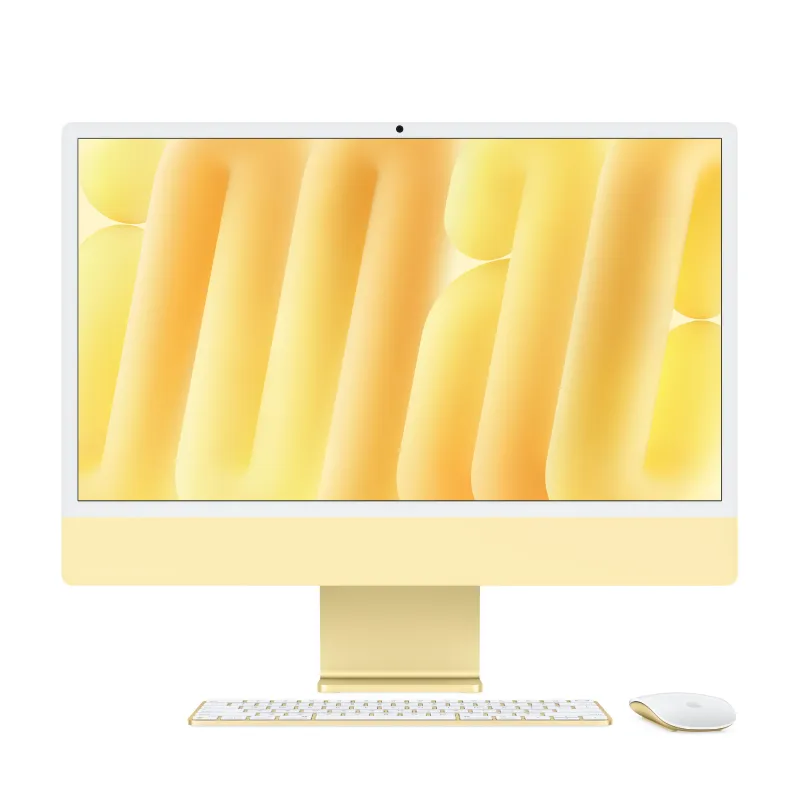 Моноблок Apple iMac 24" (M4 10-Core, GPU 10-Core, 16 ГБ, 256 ГБ) (Жёлтый | Yellow) (2024)