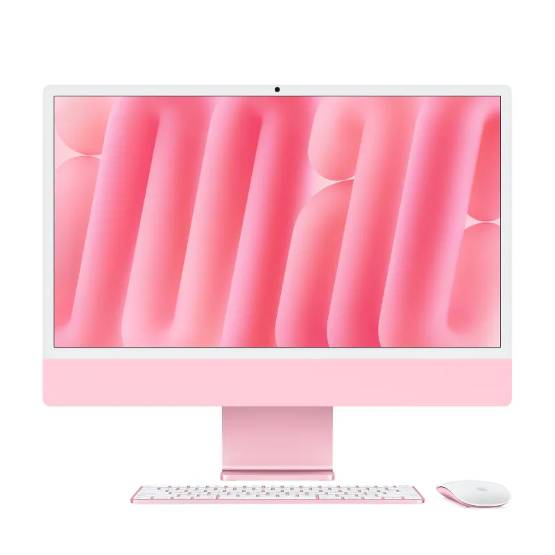 Моноблок Apple iMac 24" (M4 10-Core, GPU 10-Core, 16 ГБ, 256 ГБ) (Розовый | Pink) (2024)