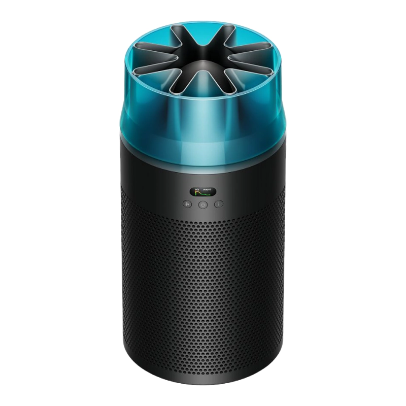 Компактный очиститель воздуха Dyson HushJet HJ10 (Black/Teal)