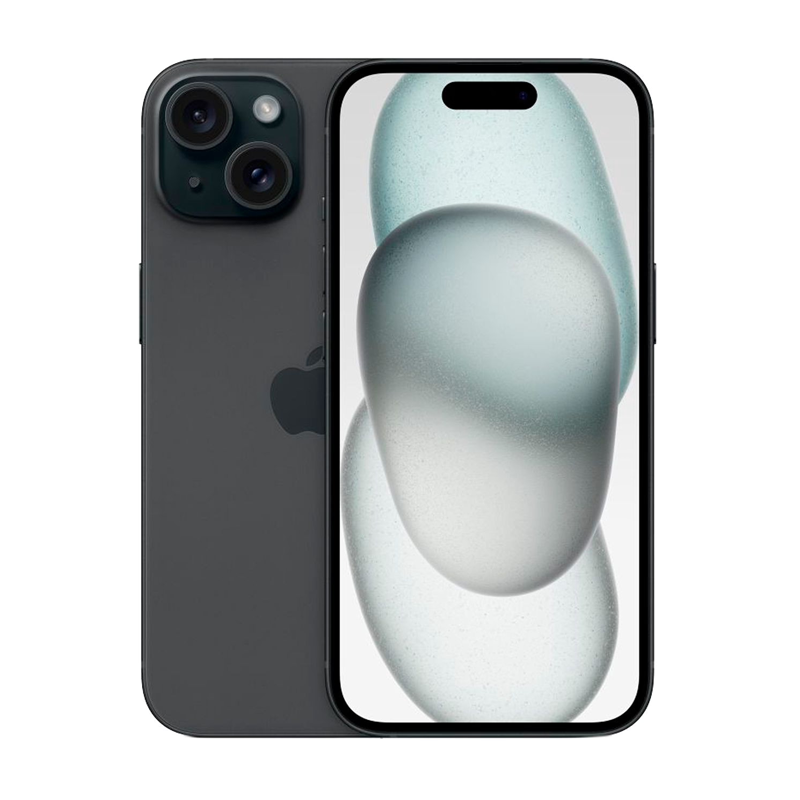 Смартфон Apple iPhone 15 256 ГБ (Чёрный | Black)