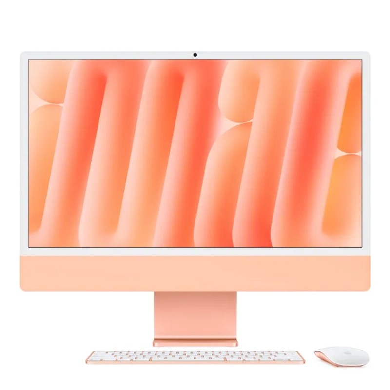 Моноблок Apple iMac 24" (M4 8-Core, GPU 8-Core, 16 ГБ, 512 ГБ) (Оранжевый | Orange) (2024)