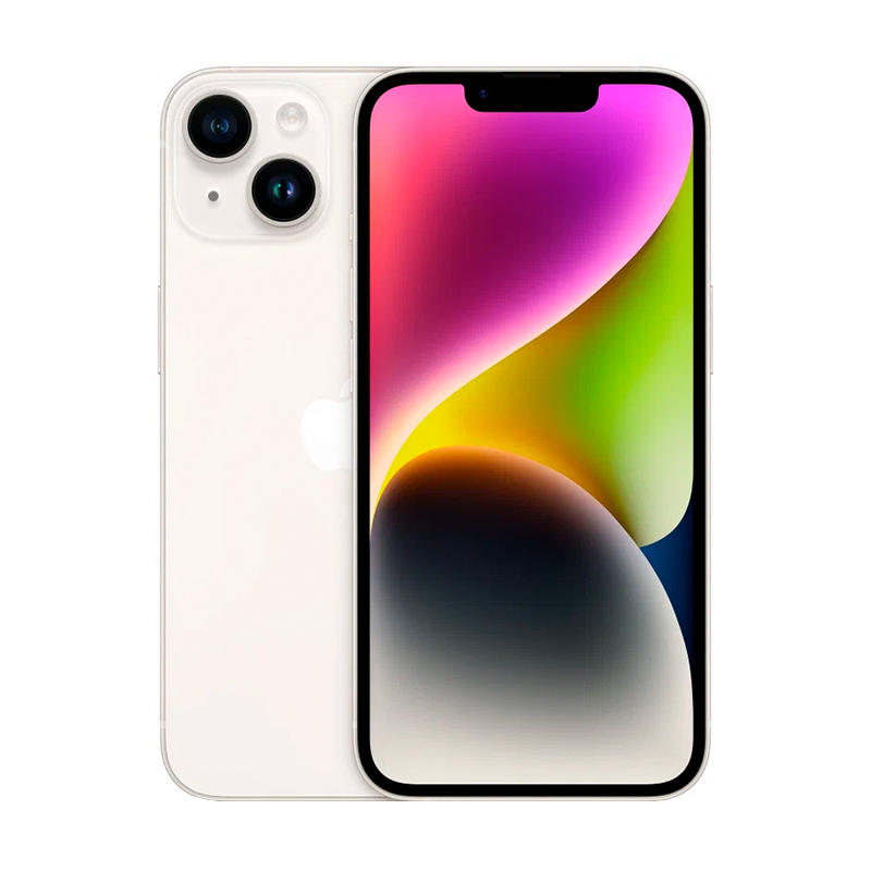 Смартфон Apple iPhone 14 128 ГБ (Сияющая звезда | Starlight)