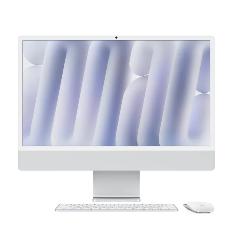 Моноблок Apple iMac 24" (M4 8-Core, GPU 8-Core, 16 ГБ, 512 ГБ) (Серебристый | Silver) (2024)