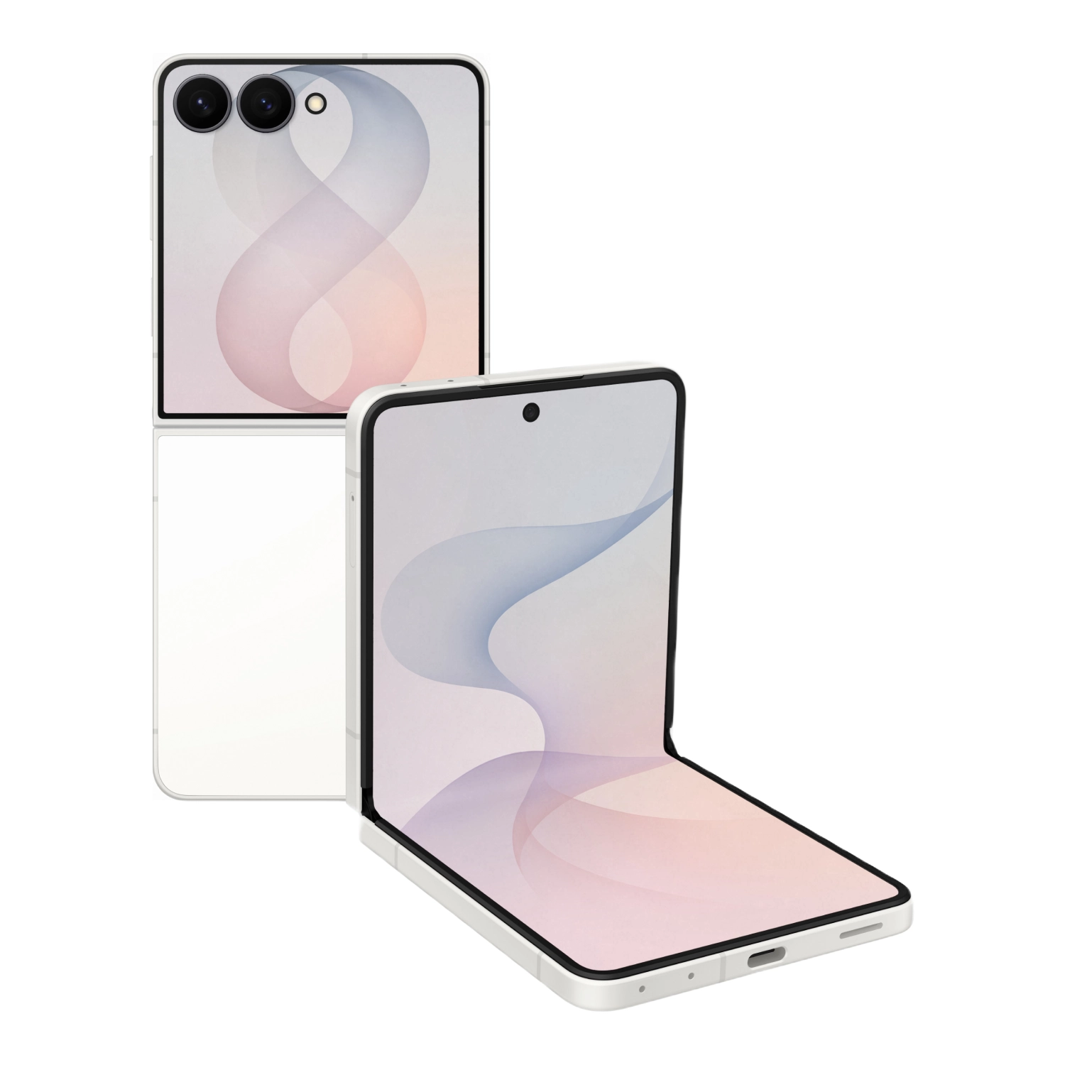 Смартфон Samsung Galaxy Z Flip8 12/256 ГБ Кремовый