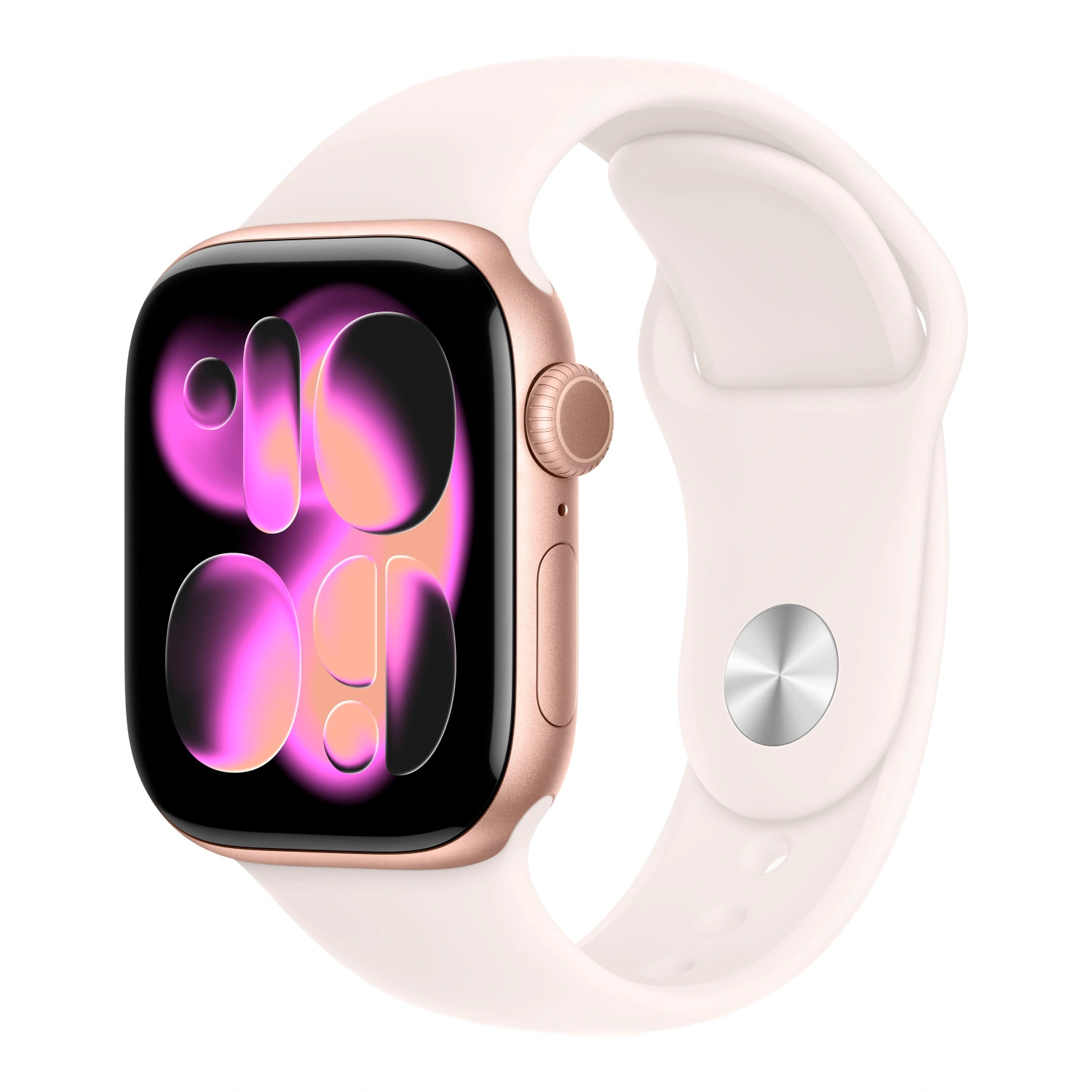 Смарт-часы Apple Watch Series 11 46 mm Aluminum Case Sport Band (Розовое золото | Rose Gold)