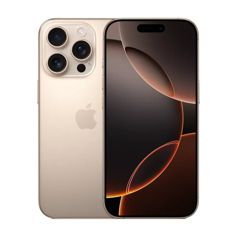Смартфон Apple iPhone 16 Pro 128 ГБ (Пустынный титан | Desert Titanium)
