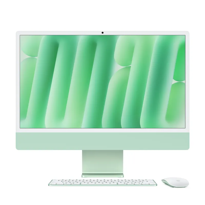 Моноблок Apple iMac 24" (M4 8-Core, GPU 8-Core, 16 ГБ, 512 ГБ) (Зелёный | Green) (2024)