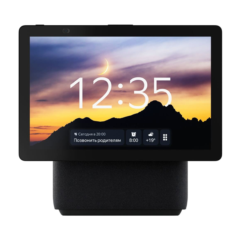 Умная колонка Яндекс Станция Дуо Макс чёрный